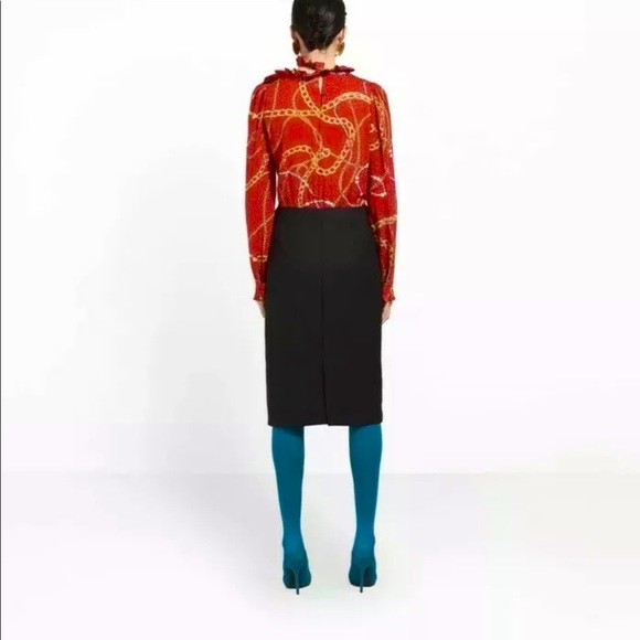 Balenciaga In-Out Flou Dress-FR/40 US/8 MSRP$2690 - Picture 4 of 13